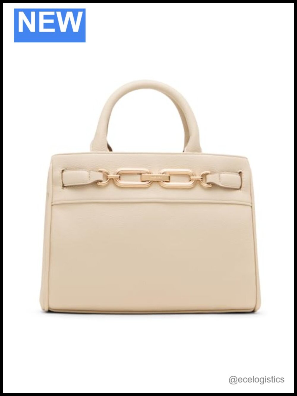 Anne Klein Midi Chain Satchel Convertible Strap Women's Handbag